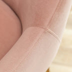 Lot de 2 chaises de salle à manger d'appoint modernes sans accoudoirs en velours bouclé avec dossier capitonné et pieds dorés