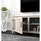 Meuble TV/console en bois pour téléviseurs jusqu'à 80 pouces