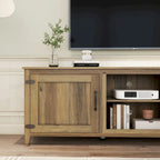 Meuble TV/console en bois pour téléviseurs jusqu'à 80 pouces