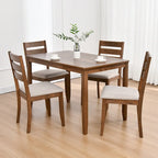 Table de salle à manger en bois massif de 47 po de longueur (chaises non comprises)