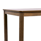 Table de salle à manger en bois massif de 47 po de longueur (chaises non comprises)