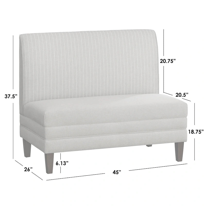 cushioned bench