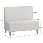 banc capitonné