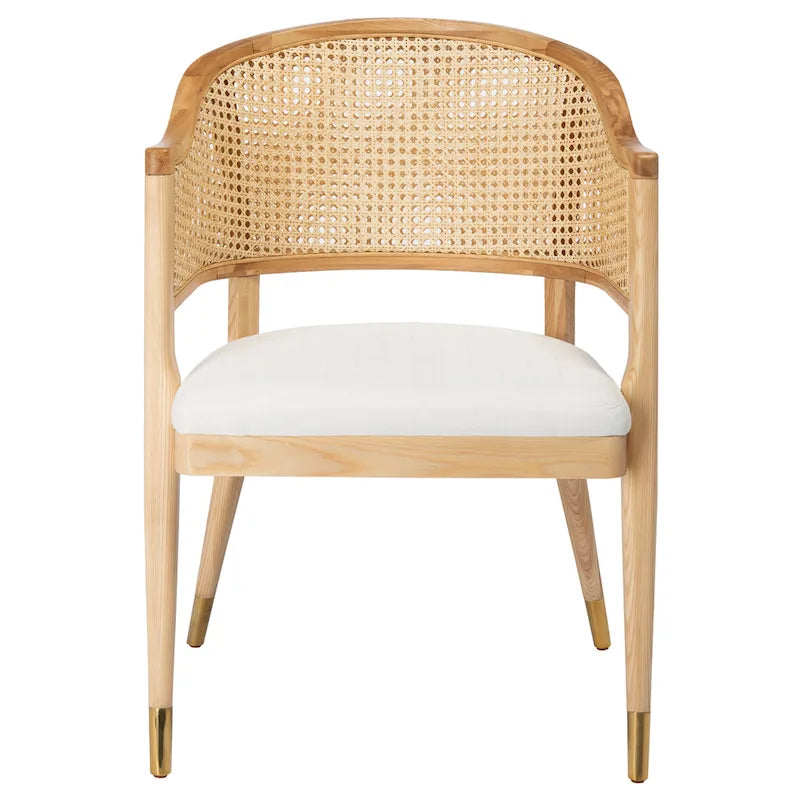 Rattan Dining Chair - 23.4 W x 22.8 L x 33.6 H - 23W x 23D x 34H