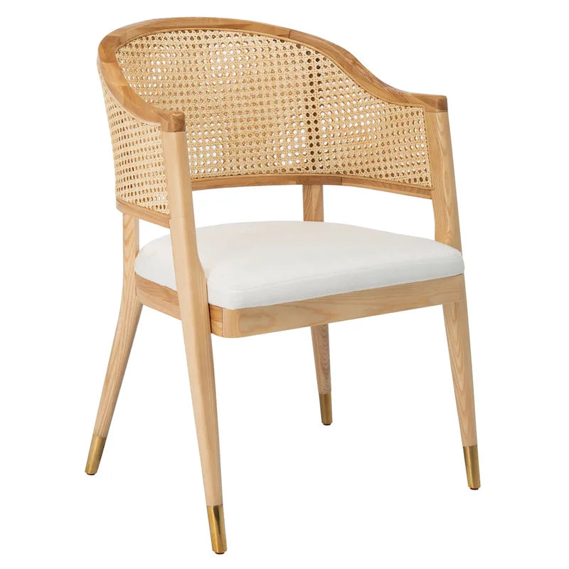 Rattan Dining Chair - 23.4 W x 22.8 L x 33.6 H - 23W x 23D x 34H