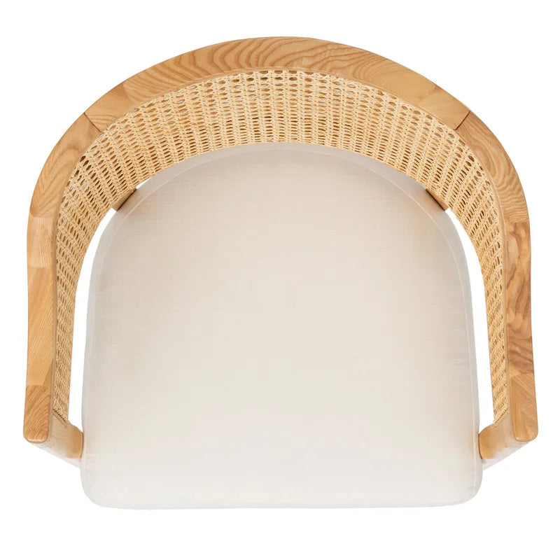 Rattan Dining Chair - 23.4 W x 22.8 L x 33.6 H - 23W x 23D x 34H