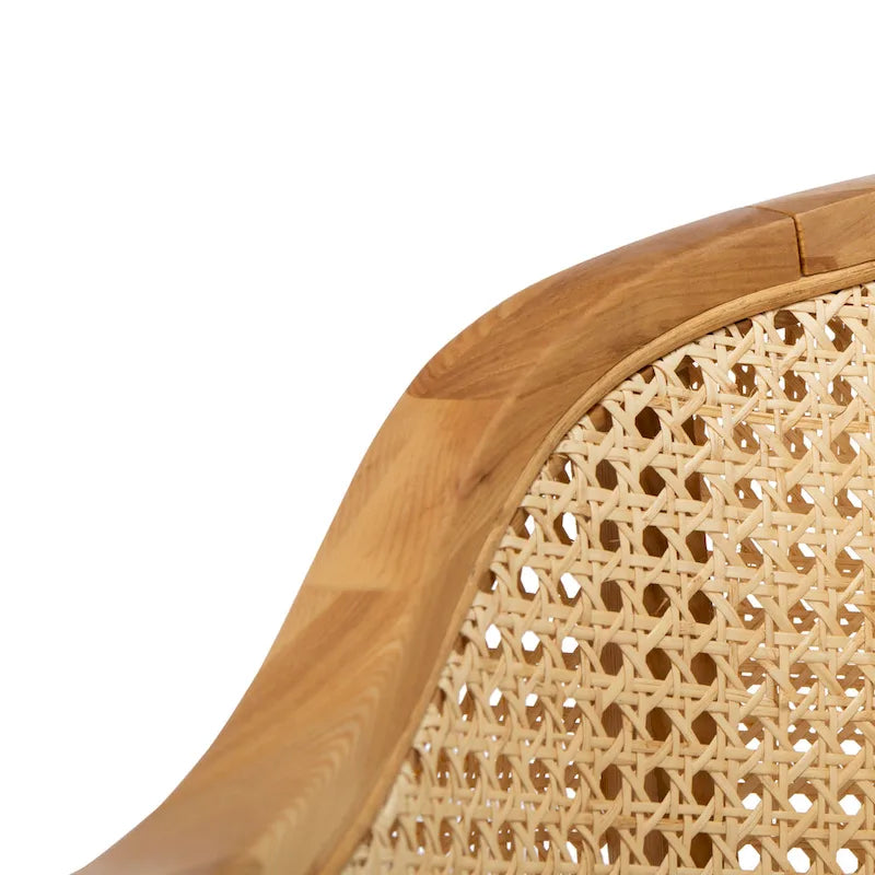 Rattan Dining Chair - 23.4 W x 22.8 L x 33.6 H - 23W x 23D x 34H