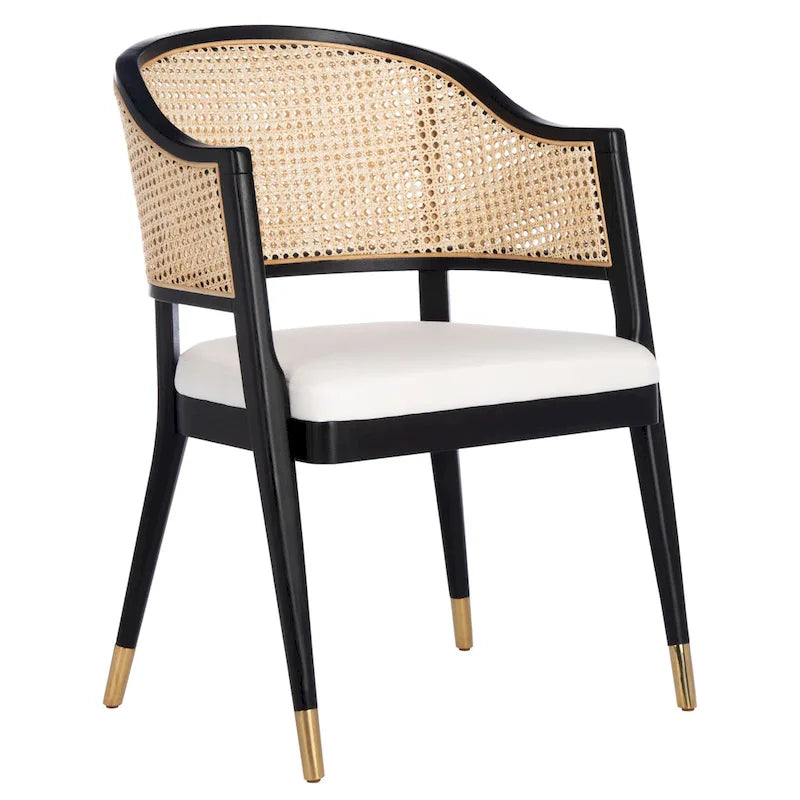 Rattan Dining Chair - 23.4 W x 22.8 L x 33.6 H - 23W x 23D x 34H