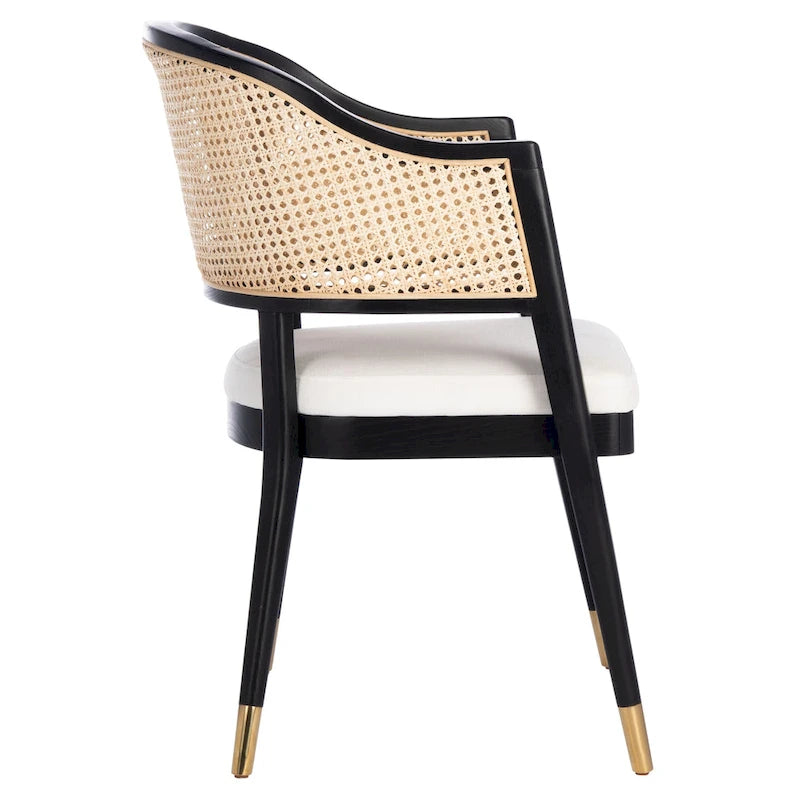 Rattan Dining Chair - 23.4 W x 22.8 L x 33.6 H - 23W x 23D x 34H